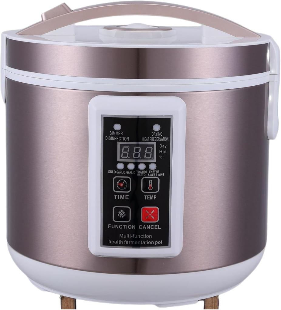 Tonain Black Garlic Black Garlic Large Multifunctional Fermentation Rice Maximum Fermentation Capacity Independent Internal Tank Heats Compatible with