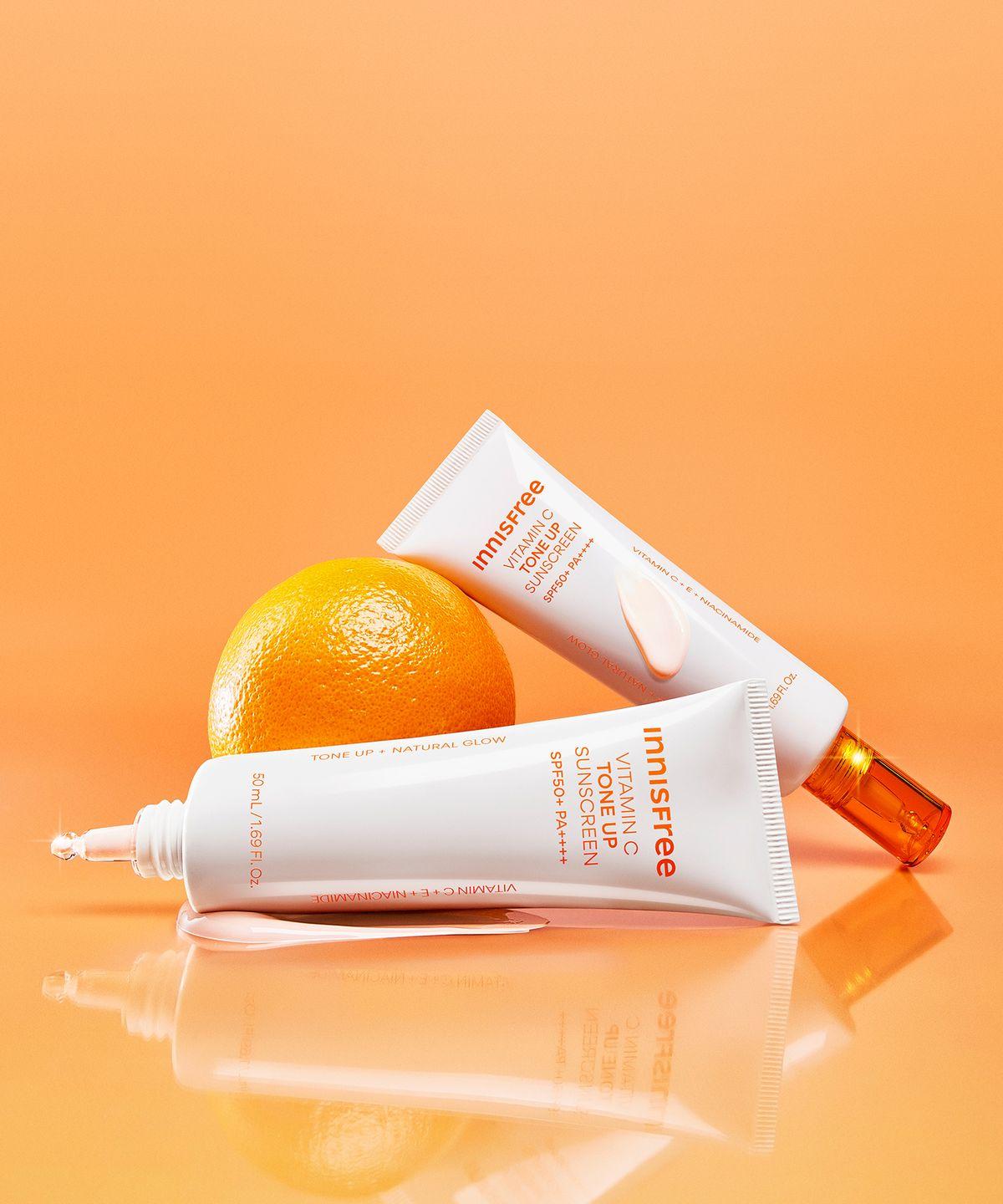 Солнцезащитный крем Vita C Blemish Tone-Up SPF50+ PA++++ 50 мл 2 шт.