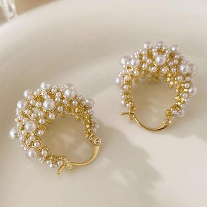 

Модные и роскошные, серьги-подвески с жемчугом неправильной формы, подходят для повседневных женских украшений и для вечеринок