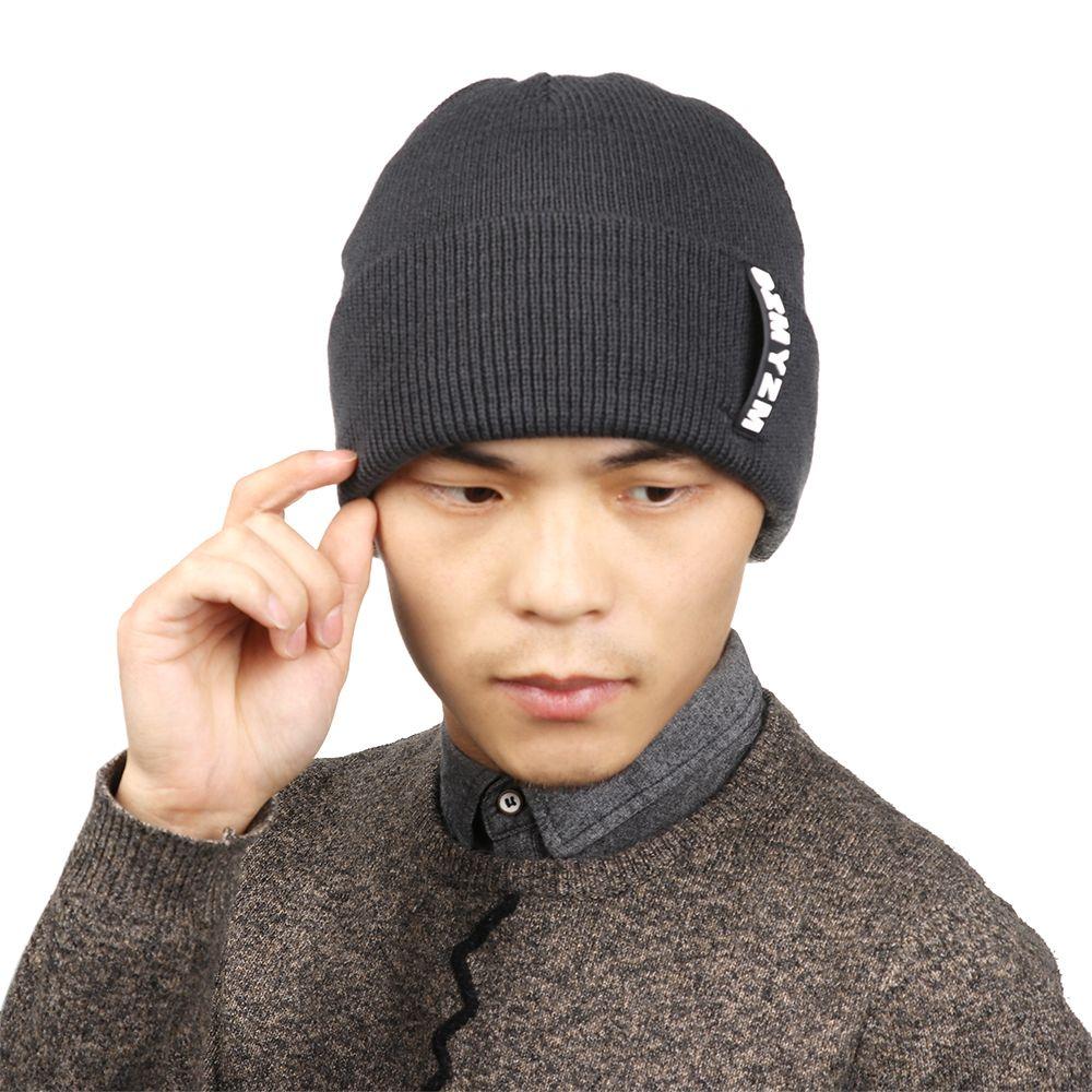 Fashion Warm Winter Thicken Hip Hop Hat Skullcap Beanie Hat Knitted Hats