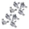 A84E-3-Way End Corner Bracket Connector For T Slot Aluminum Extrusion Profile 2020 Series (Pack Of 8, With Screws)
