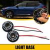 Universal Pigtail Wire Female Socket S 1156 Harness Two Rear Turn Signal Fit