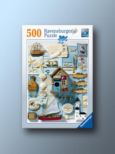 Beach Treasure 500-Piece Ravensburger Jigsaw Puzzle