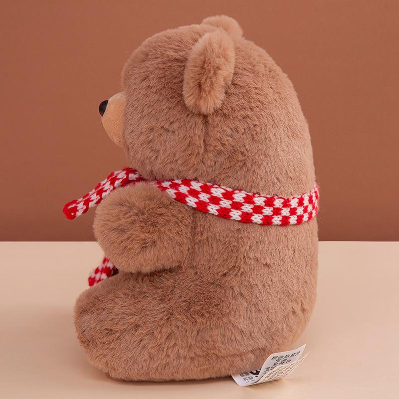 Hugs Baby Plush Dun Dun Bear Toy - Chubby Bear Gift Claw Machine Doll