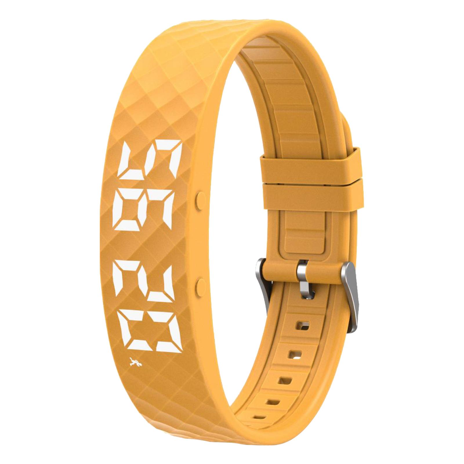 Vibrating Alarm Wristband Waterproof Silent Vibration Alarm Watch Rechargeable 45-Day Battery Life for Deepsleepers Elderly