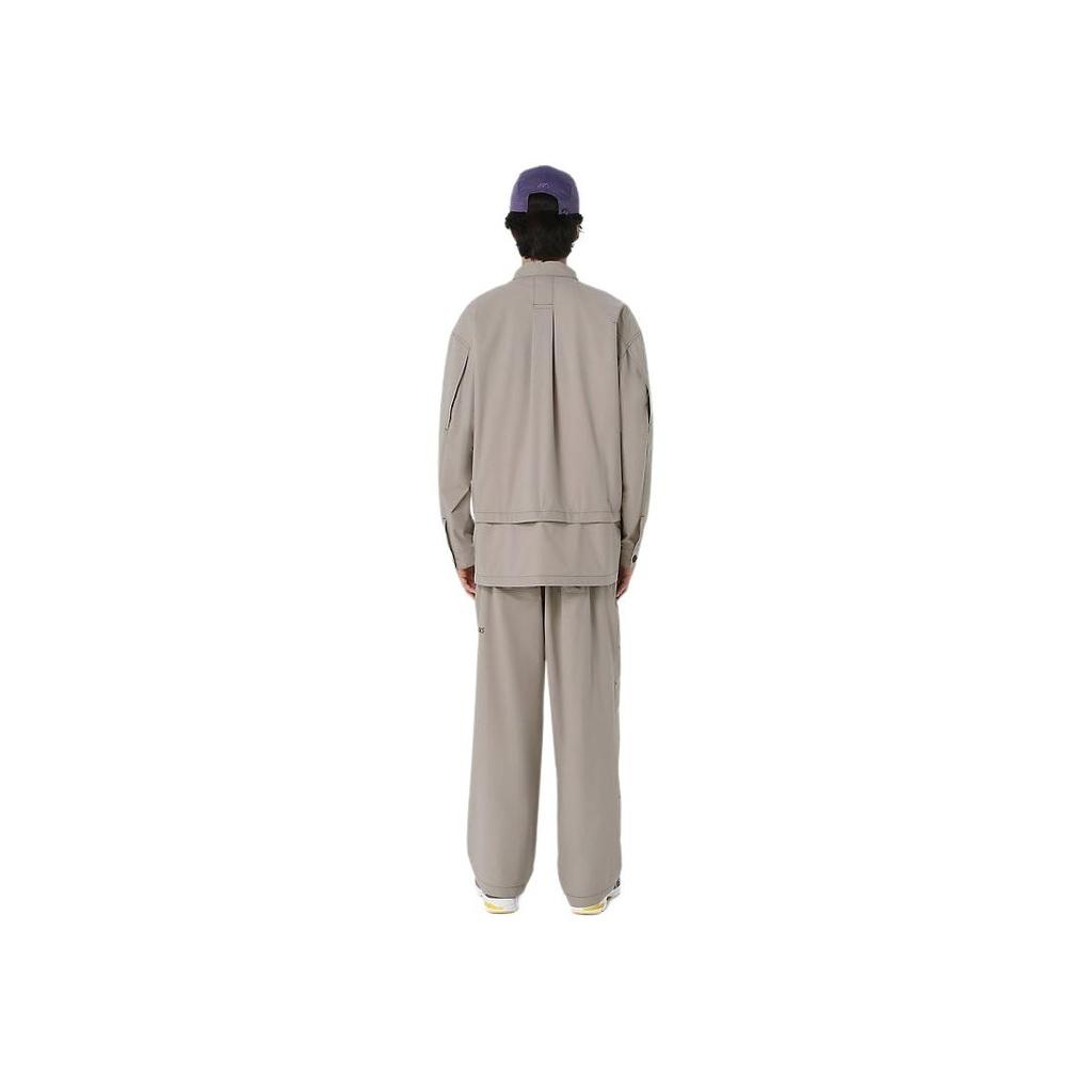 Asics Sports Lifestyle Series Solid Color Fashion Simple Durable Casual Pants Unisex Pants Gray 2203A308-250