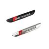 Fender Side Car Allroad Sline Logo Sticker Body Trunk Decal Decoration For hot A3 A4 A5 A6 A7 B8 C5 C6 S3 S4 S5 S6 TT Q3 Q5 Q7
