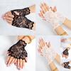 Premium Quality Womens Lace Fingerless Gloves For Evening Bridal Events
