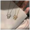 New Auspicious Cloud Lock Necklace Safe and Auspicious High-end Light Luxury Niche Chinese Design Female Collarbone Chain