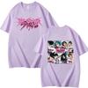Stray Kids Dominated Printed Summer Short Sleeve T-Shirt Cotton Loose