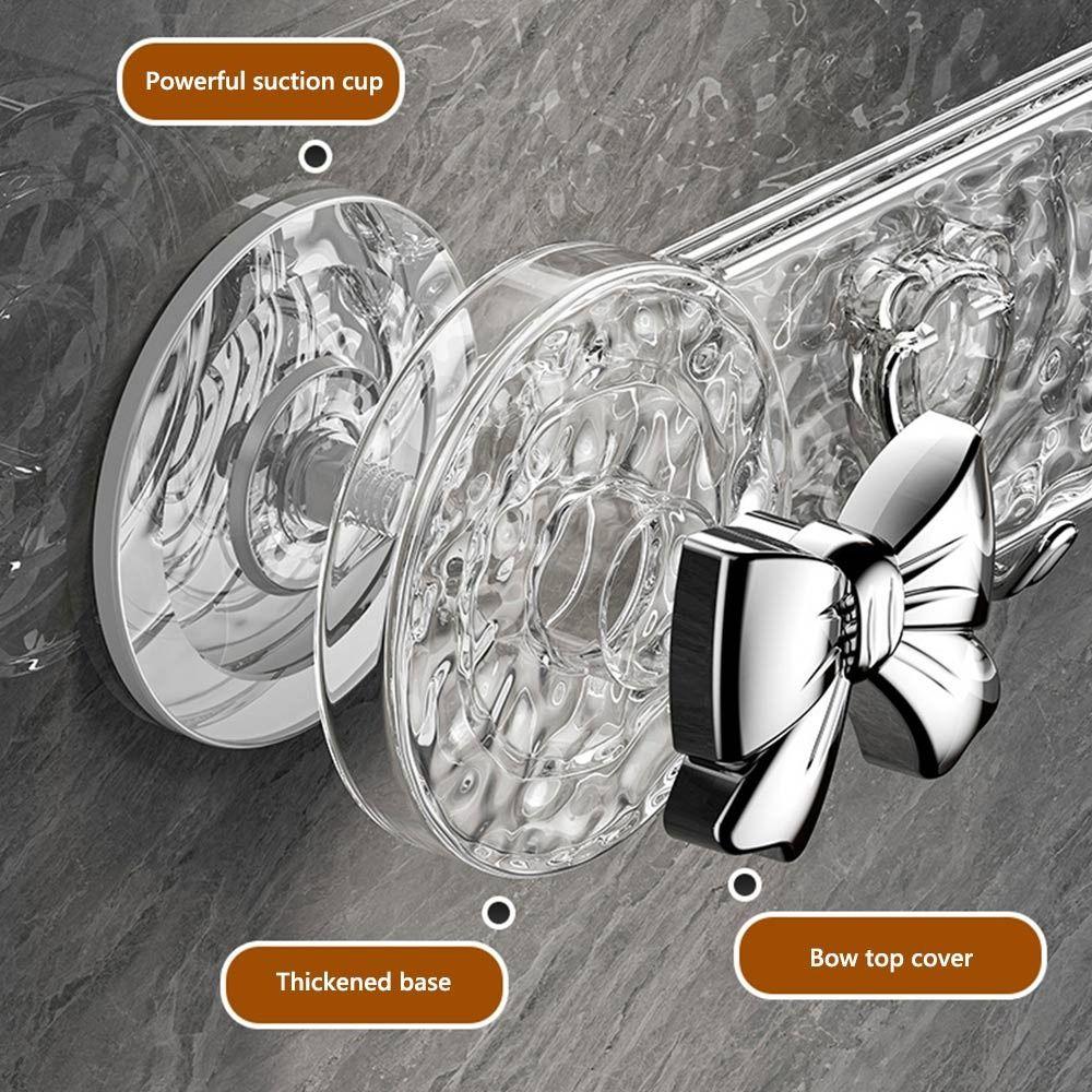 Suction Cup Row Hook Punch-free Strong Load-bearing Storage Rack Gifts Corrugated Hooks