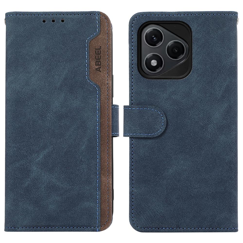ABEEL For Honor 400 Lite Case Color Splicing Leather Flip Phone Cover RFID Blocking