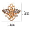 10Pcs Fashion Shiny Rhinestone Butterfly Bee Love Crown Pendant Women's Earrings Bracelet DIY Jewelry Making Charm Accessories