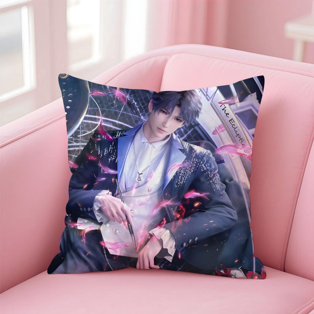 Game Rafael Love DeepspaceCool Cushion Cover Pillowcase Short Plush Invisible Zipper Room Sofa Cushion Cover