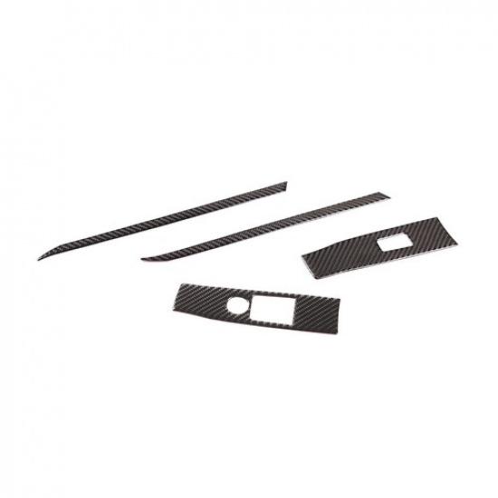 Soft Real Carbon Fiber Car Interior Kit Cover Trim For Toyota Supra A90 19-22