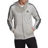 adidas Essentials French Terry 3 Stripes Full Zip Hoodie GK9034