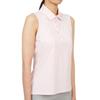 Galleria G Fore Pore Golfwear Damen S Kragen Ärmelloses T-Shirt G4lc0k861 Blush