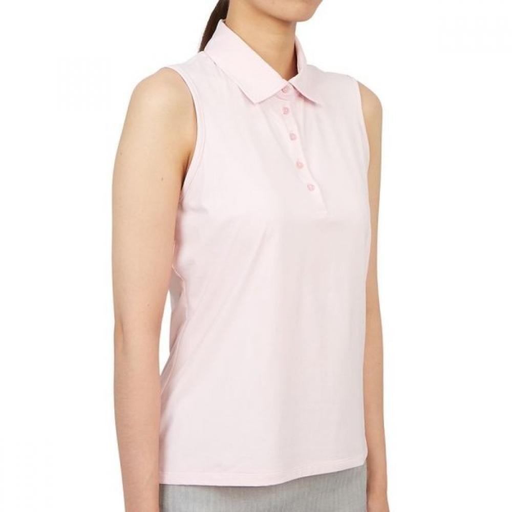 Galleria G Fore Pore Golfwear Damen S Kragen Ärmelloses T-Shirt G4lc0k861 Blush