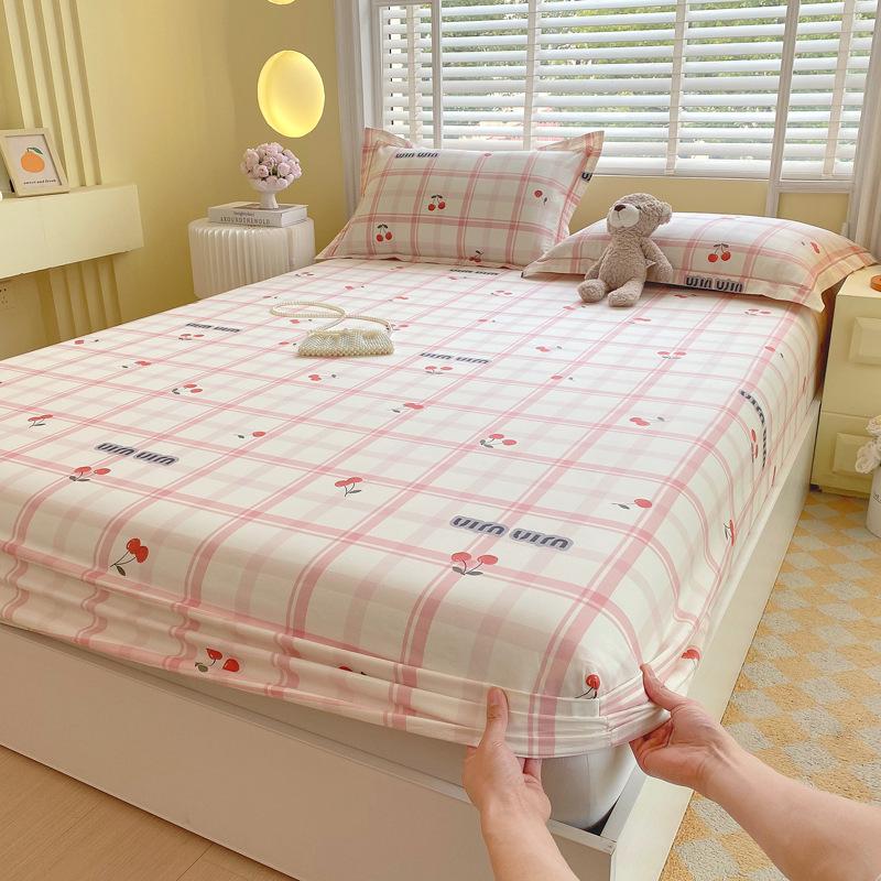 100% Cotton Maternal and Infant Grade Pure Cotton Single-piece Mattress Mattress Protective Cover All-inclusive Bed Sheet Washable Protective Cover
