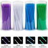 400Pcs 1.2-2.5Mm Dental Disposable Micro Applicator Brush /Disposable Eyelash Brushes With Protable Box Dentist Extension Tool