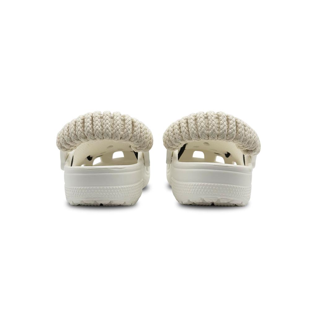 Crocs Classic Clog Button Complex EVA Minimalist Street Fashion Hole Shoes Unisex White