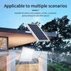 Outdoor Solar Light 72/128/200leds Spotlights Solar Lights Waterproof Remote Control Solar Wall Lamp Street Garden Sunlight
