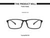 Unisex Imitation Wood Grain TR90 Lightweight Myopia Eyeglasses 18215 - Fashionable and Durable Frame