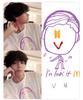 [USED] BTS V McDonald's T-shirt, size L, official