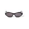 Off White Kent Dark Grey Oval Unisex Sunglasses Oeri13h 1007 56