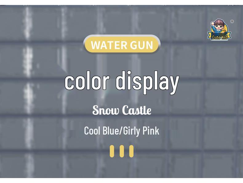 1911 Electric Toy Water Gun: Fully Automatic, Continuous Fire, LED Lights. Ideal for Festivals, Team Building, and Pool Fun.