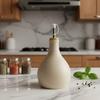 Matte Japanese Style Minimalist Oil Pot Vintage Oil Bottle Simple Seasoning Bottle  Dinning Table