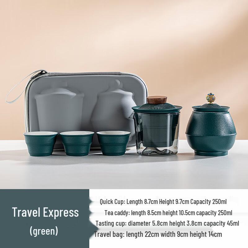 Shuixuan (SX) Portable Travel Ceramic Tea Set