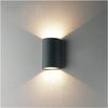 NYMFEA Yaoqijie Modern LED Wall Light 6W 12W Balcony Lamp Waterproof Outdoor Lighting Aluminium Porch Lamp Garden Fence Lamp AC110V 220V Lasting