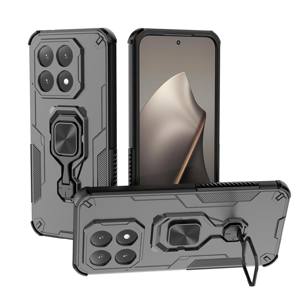 Für Xiaomi 15T 5G Hülle Stoßfest Panzer Magnetischer Halter Ring Abdeckung Für Mi 15T 15 T Mi15T Xiaomi15T Kameraschutz Fundas