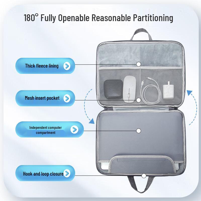 VICTORIATOURIST Handheld Laptop Briefcase Sleeve