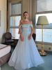 Elegant Waist-Cinching Short-Sleeved Evening Gown for Women