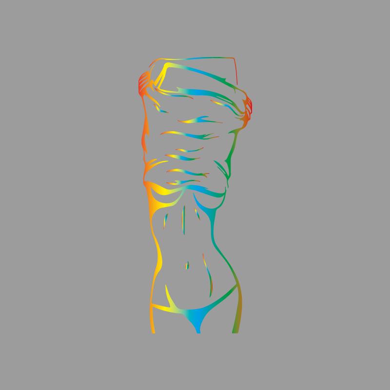 Sexy Lady Posing Decals & Bumper Creative&funny Stickers for Cartoon Fans&lover,high Quality for Car Trucks Motorcycles & Laptop