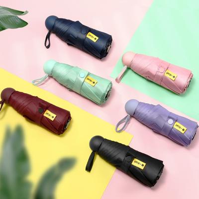 1pc Folding Capsule Umbrella, Outdoor Compact Portable Umbrella, Sunshade Umbrella