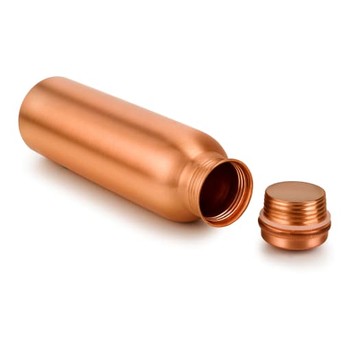 Copper Water Bottle ? 34 Oz. Extra Large ? Handcrafted Ayurvedic Pure Copper Drink, Drink More Water Bottle ? MS-645132 Copper Bottle