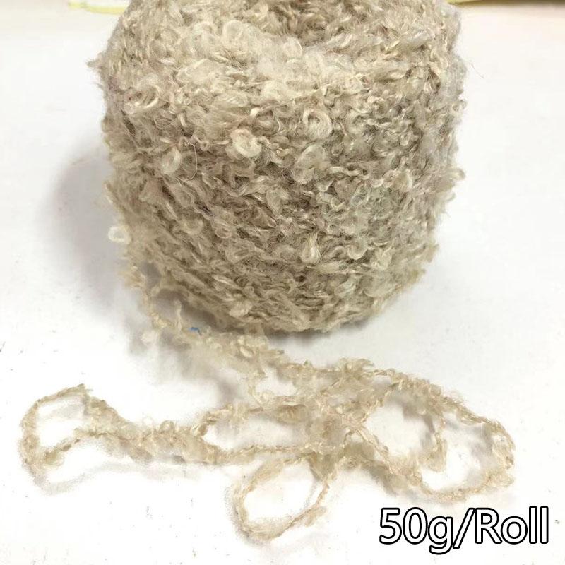 Купить 1 рулон петлевой пряжи, свитер, шерстяная пряжа, вязаная крючком ...