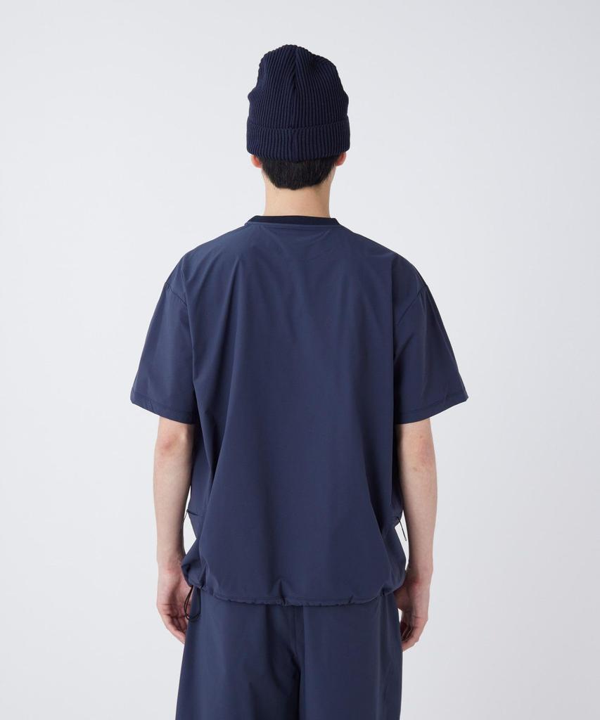 ComfortFlex Short Size M [Snow Peak] T-Shirt CS-26SU014 T-shirt, Sleeve, Men's/Women's, BLACK,