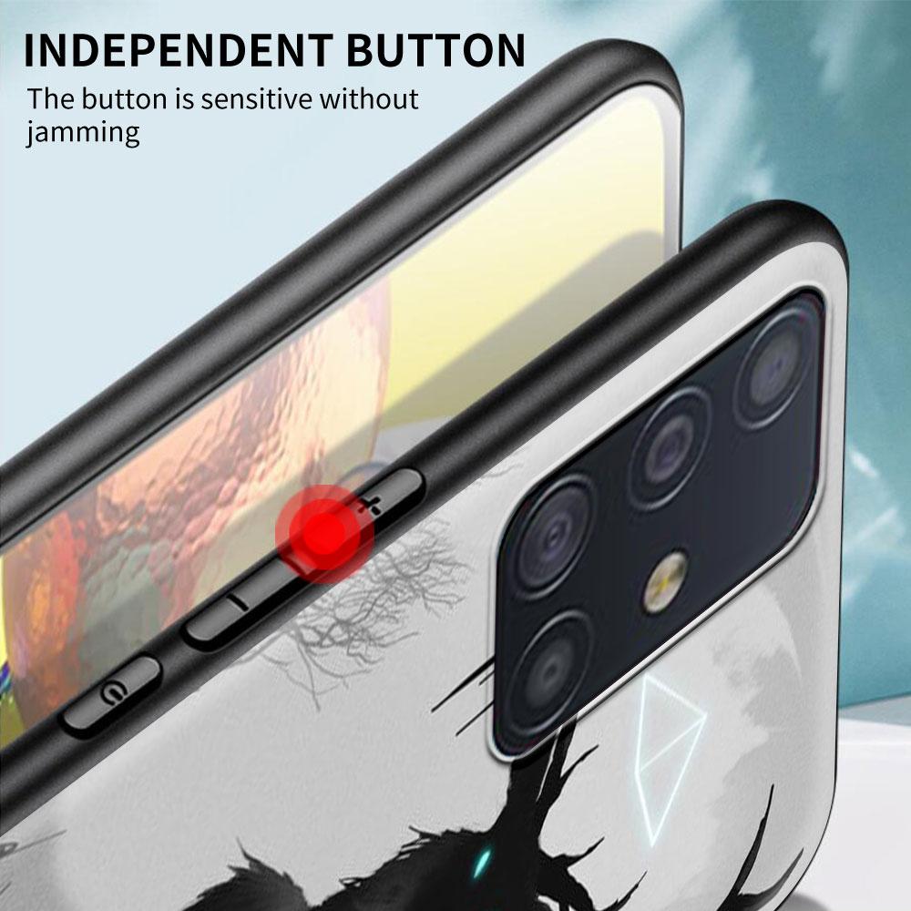 Hirschjagd Camo Handyhülle für Samsung Galaxy A51 A71 A21s A31 A41 M31 A11 M51 A12 M31s A01 A91 M11 A42 A32 5G Cover Capa