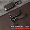 Interior Mouldings Metal Leather Car Key Case Cover For Honda Civic HRV CRV XRV CR-V Crider Odyssey Pilot Fit Accord Protect Key