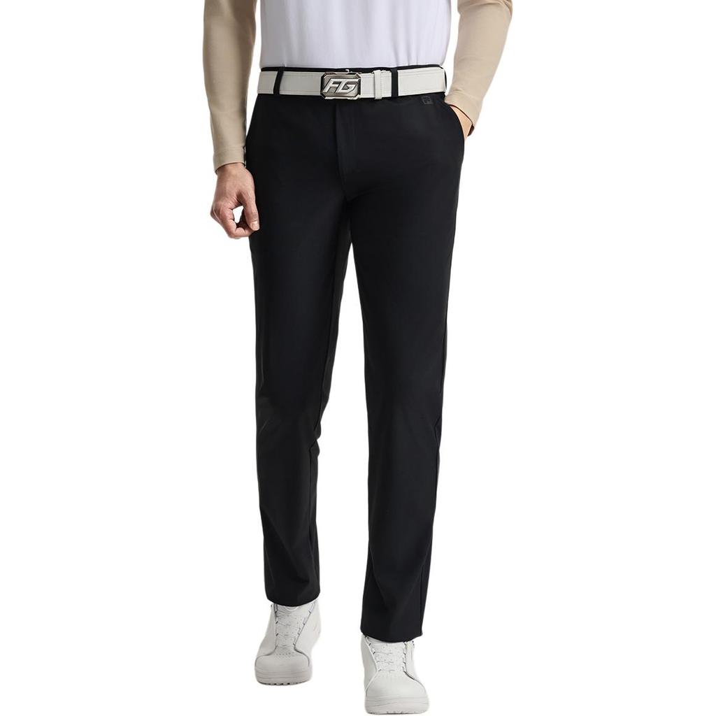 Fila Golf Series Simple Fashion Comfortable Versatile Casual Pants Men Bottoms Deep-Black A11M525601F-BK