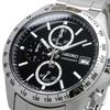 SEIKO Second Chronograph Quartz CHRONOGRAPH QUARTZ Watch SBTR005 Black 1/5 Men's []