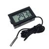 Mini Convenient Digital LCD Thermometer Sensor Hygrometer Gauge Refrigerator Aquarium Monitoring Display Humidity Detector