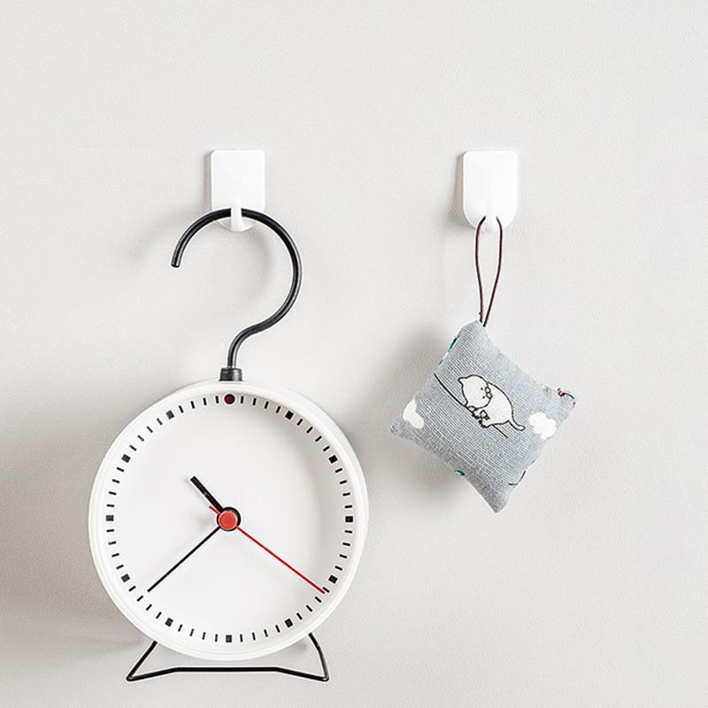 Hooks Adhesive Plastic Heavy Small Rectangle Tool For Home Bathroom Decoration