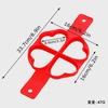 Pancake Maker Mold Egg Cooker Fried Egg Shaper Kitchen Omelet Silicone Nonstick Egg Pancake Ring 4/7 Cavity Moulds for Cooking