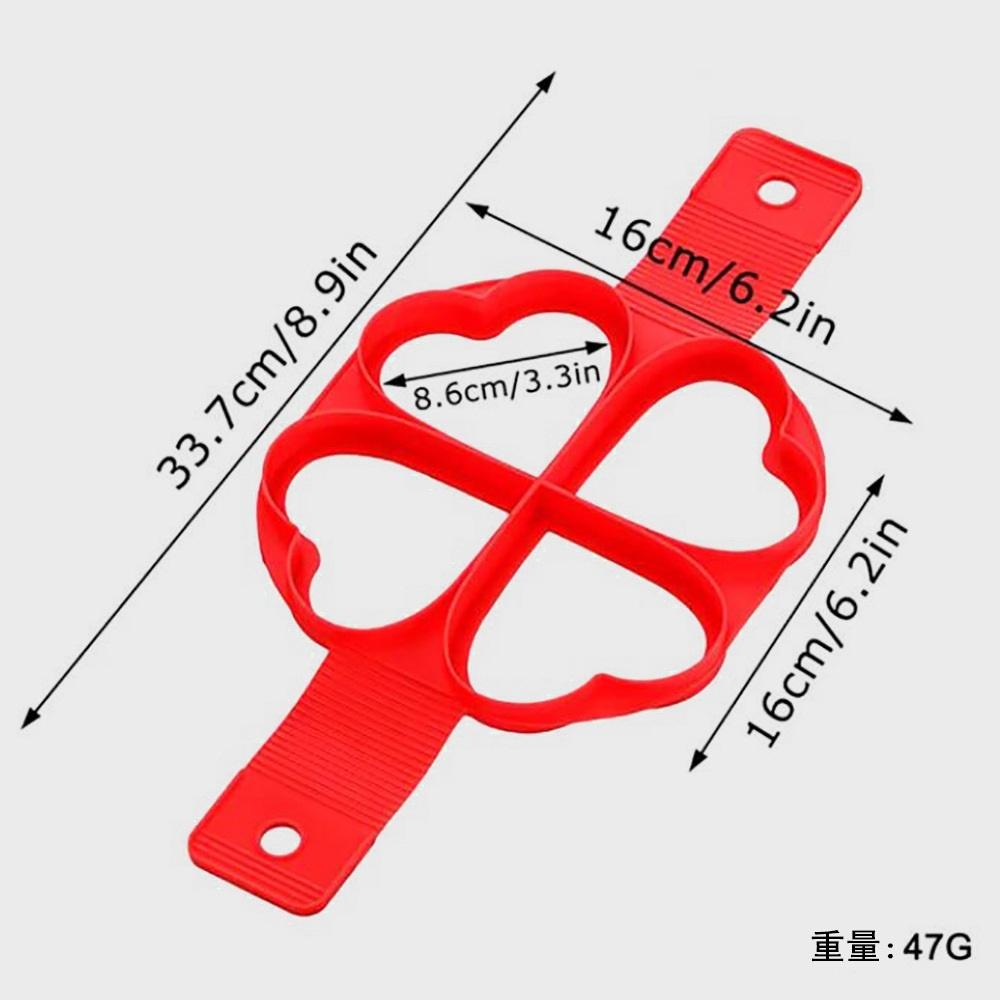 Pancake Maker Mold Egg Cooker Fried Egg Shaper Kitchen Omelet Silicone Nonstick Egg Pancake Ring 4/7 Cavity Moulds for Cooking