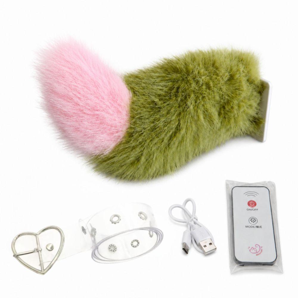Voice Control Role-playing Belt Plush Electric Tail  Halloween Cosplay Performances, Etc